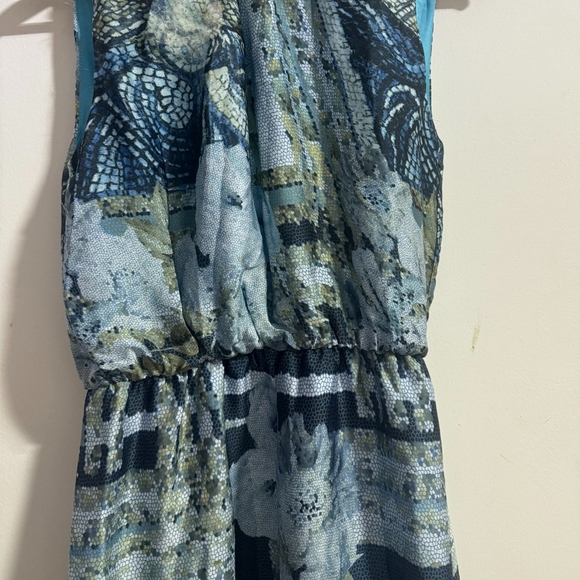 Women's chiffon maxi dress - Picture 4 of 4
